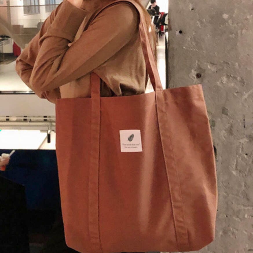 Not On The High Street Yellow Extra Large Canvas Shopping Tote Bags, £9.98