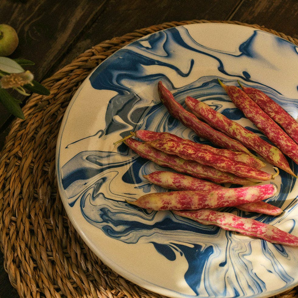 Toast Poterie Barbotine Marbled Plate, £40