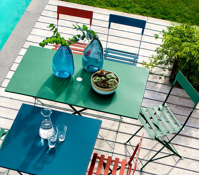 La Redoute Ozevan Rectangular Folding Metal Tab, £220