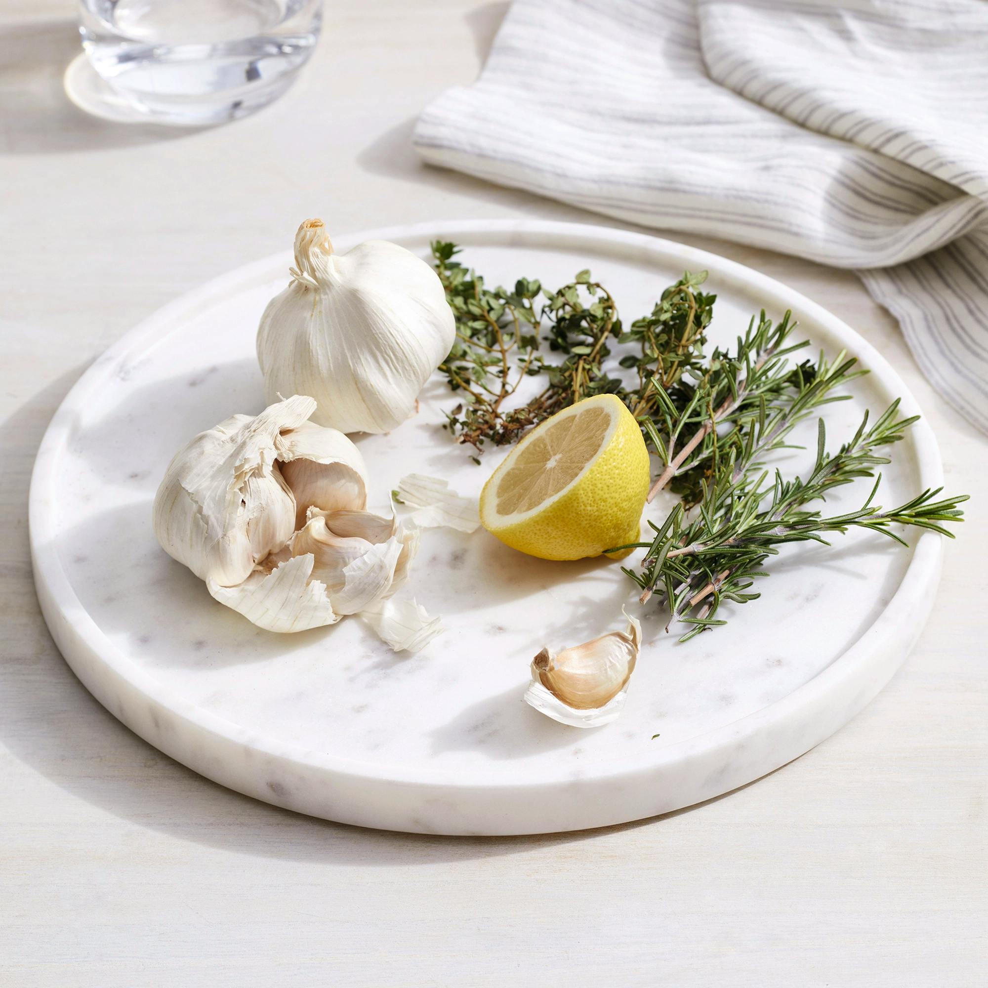 The White Company Round Marble Board, £40