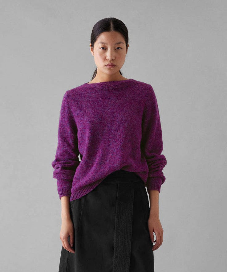 Amethyst wool jumper £135