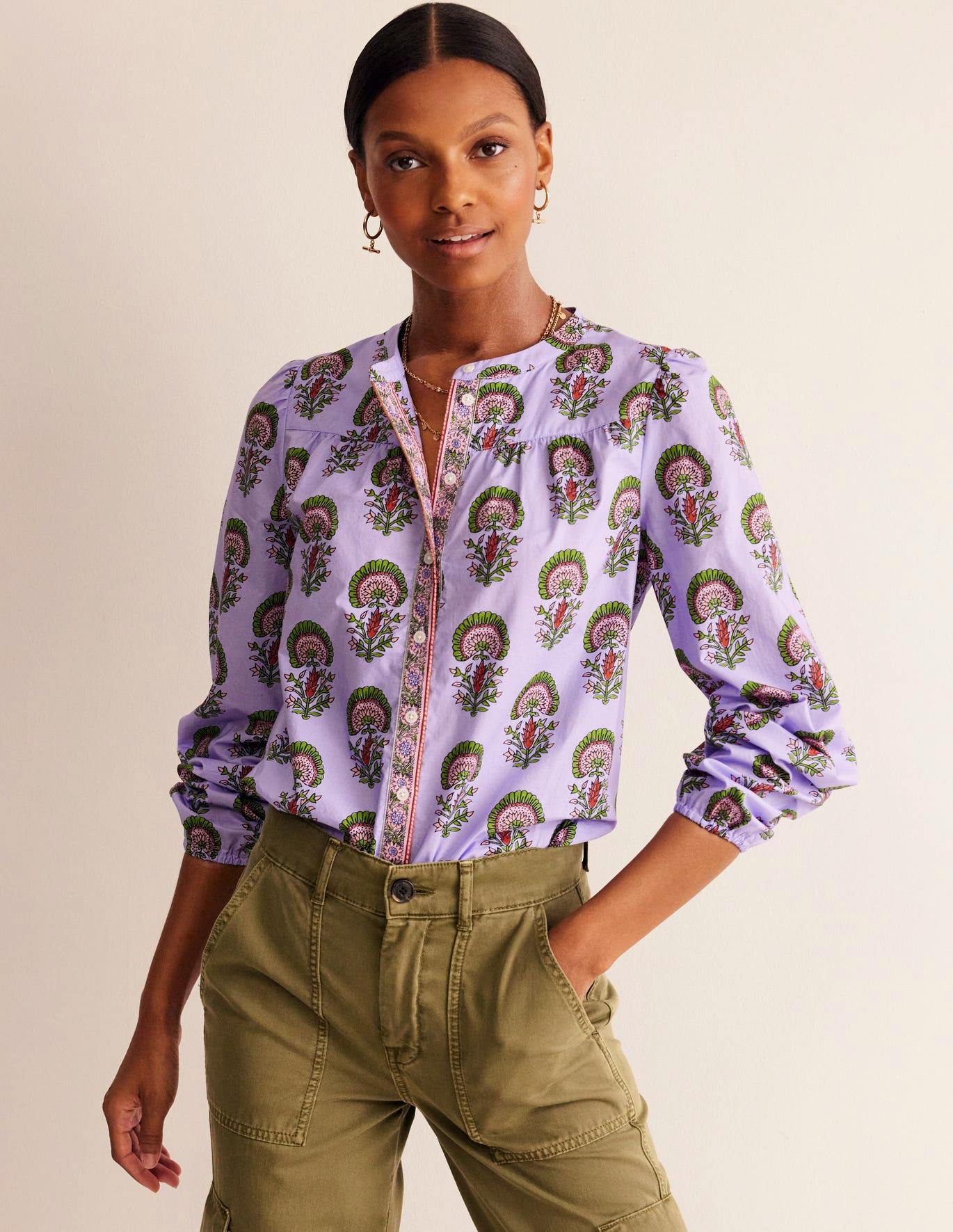 Savannah Cotton Blouse £75