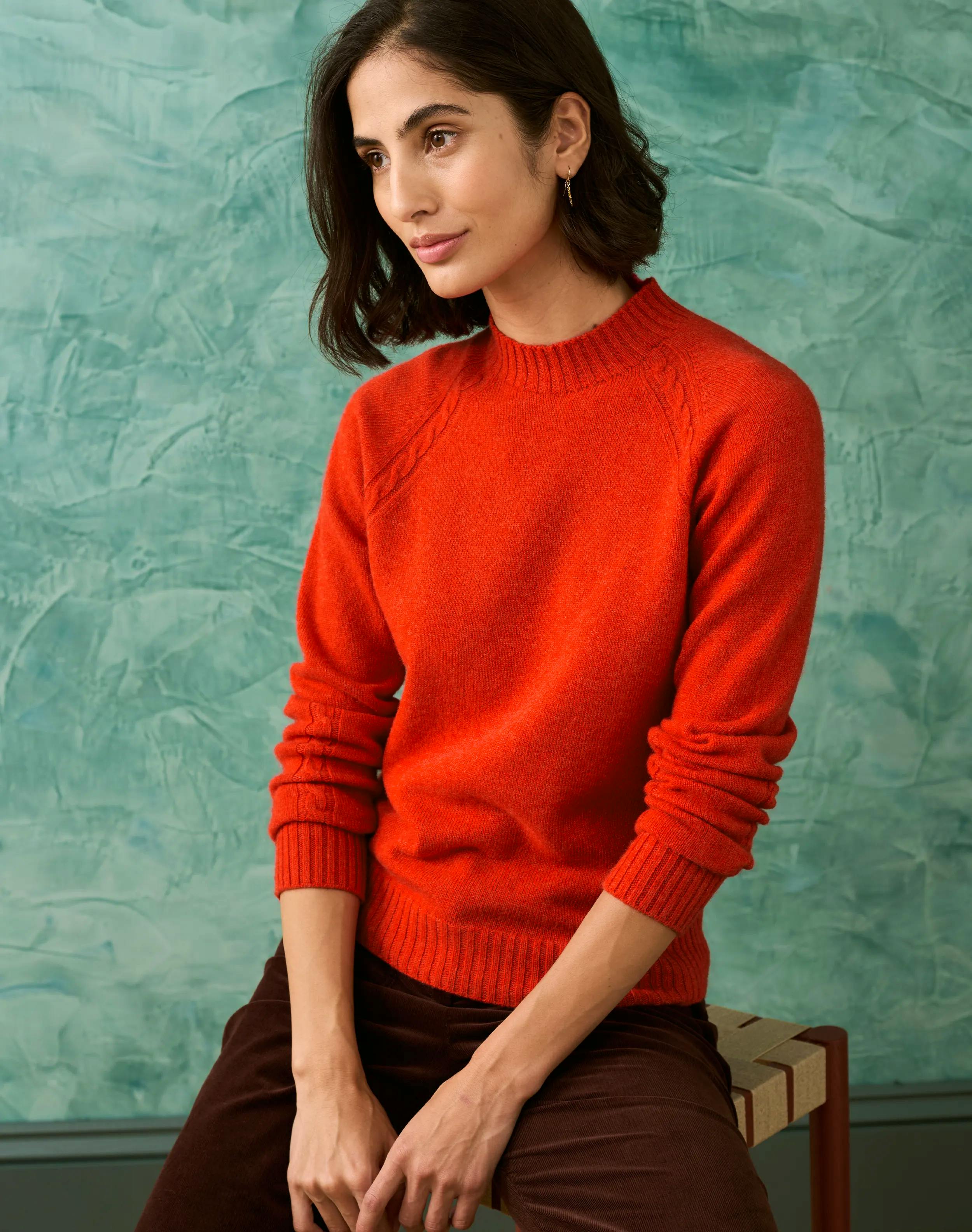 Brora Cashmere Cable Jumper, £359