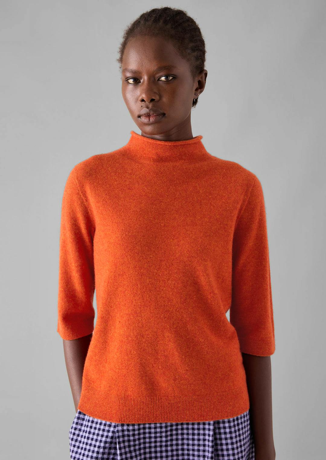 Toast Fine Wool Cashmere Half Sleeve Sweater, £145