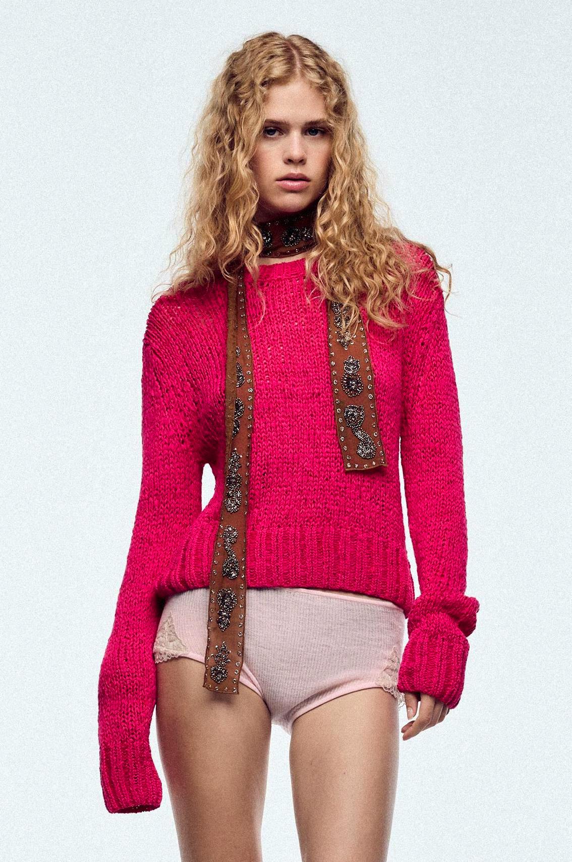 Zara Rustic Knit Sweater, £29.99