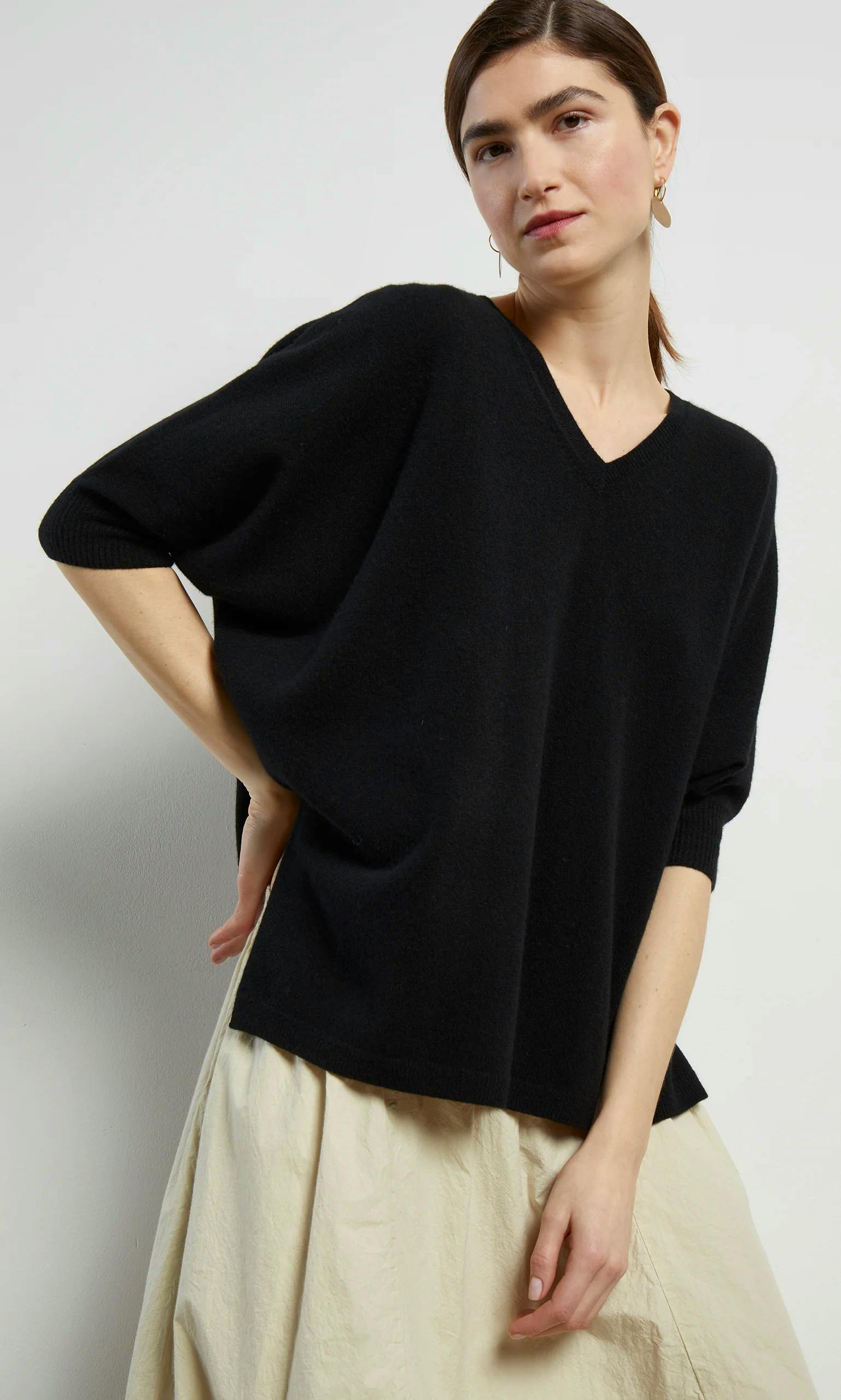 Plumo Onyx Black Sweater, £239
