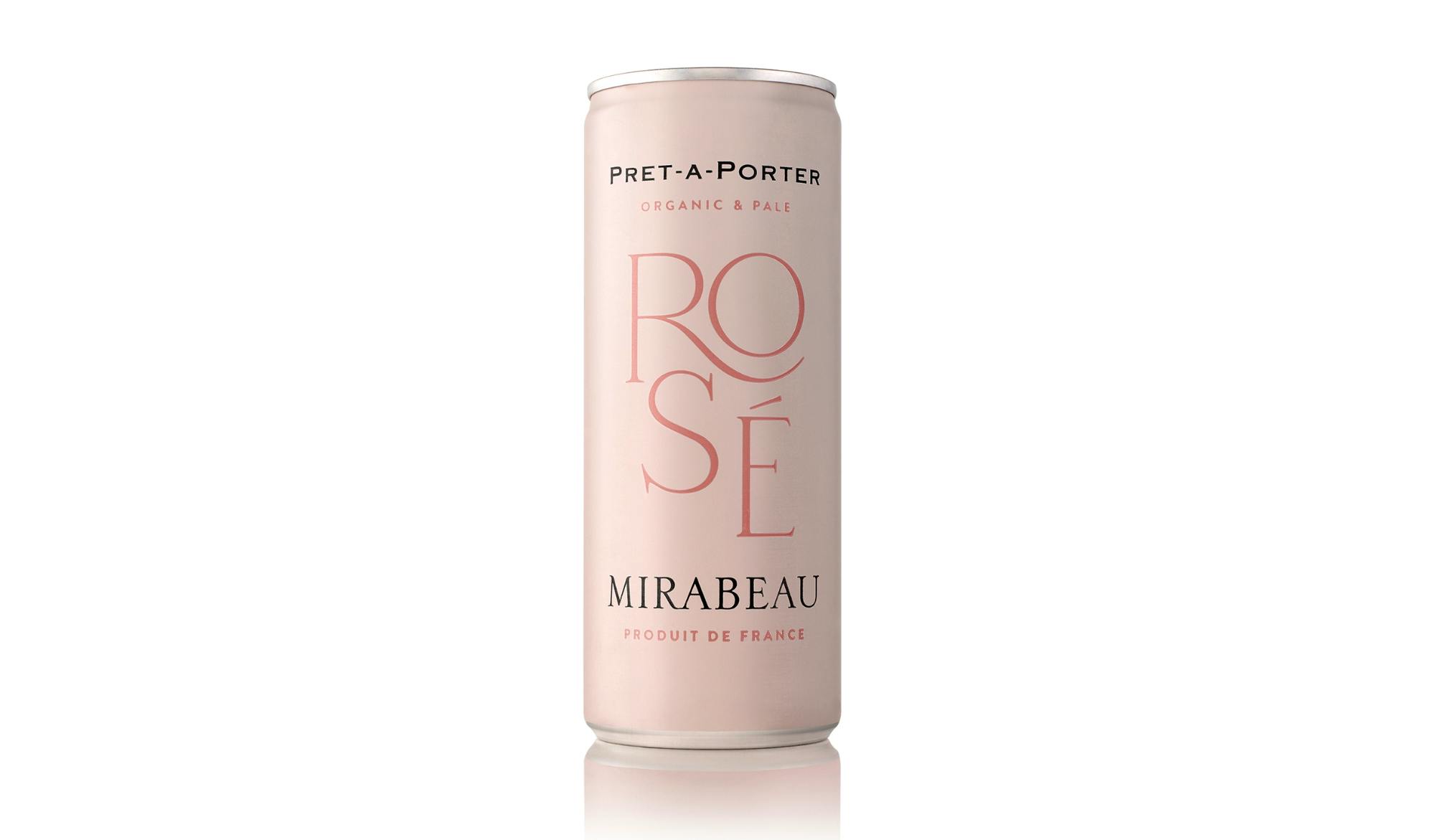 Rose Wine Can Mirabeau Pret A Porter