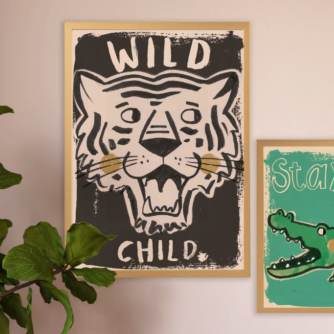 Studio Loco Poster Wildchild, £22