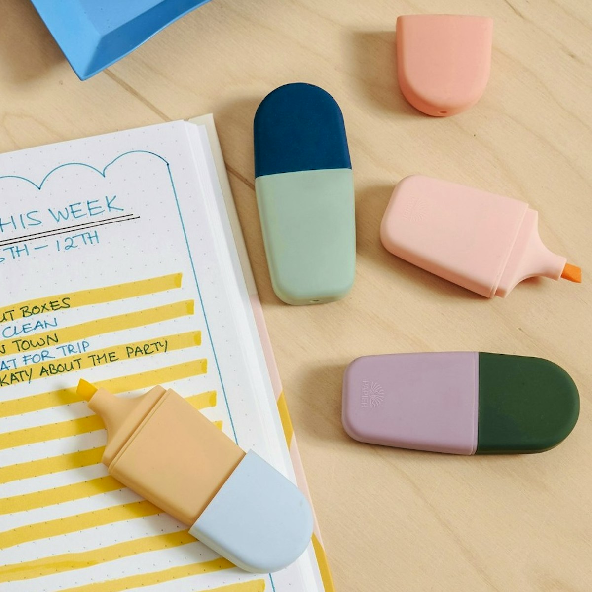 Papier Bright Ideas Mini Highlighters, £12