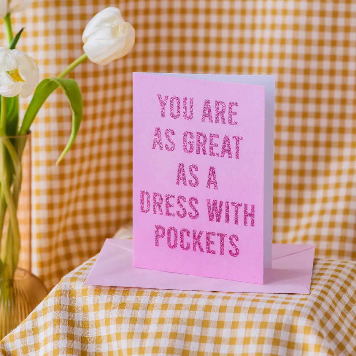 Oh Squirrel You Are As Great As A Dress With Pockets Greetings Card, £3