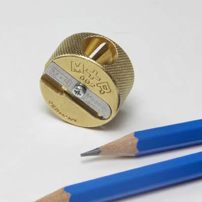 Mount Street Printers Solid Brass Pencil Sharpener, £8
