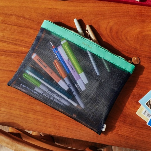 Papier Bright Ideas Mesh Pencil Cases, £20