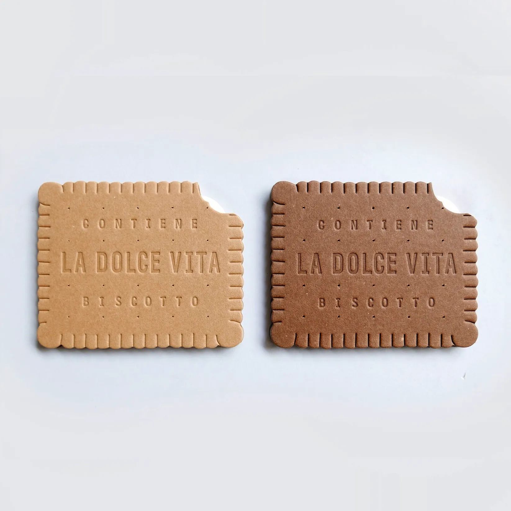 Present And Correct Biscuit Card, £5