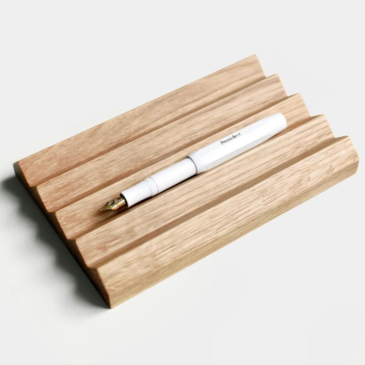 Present And Correct Oak Pen Tray, £35