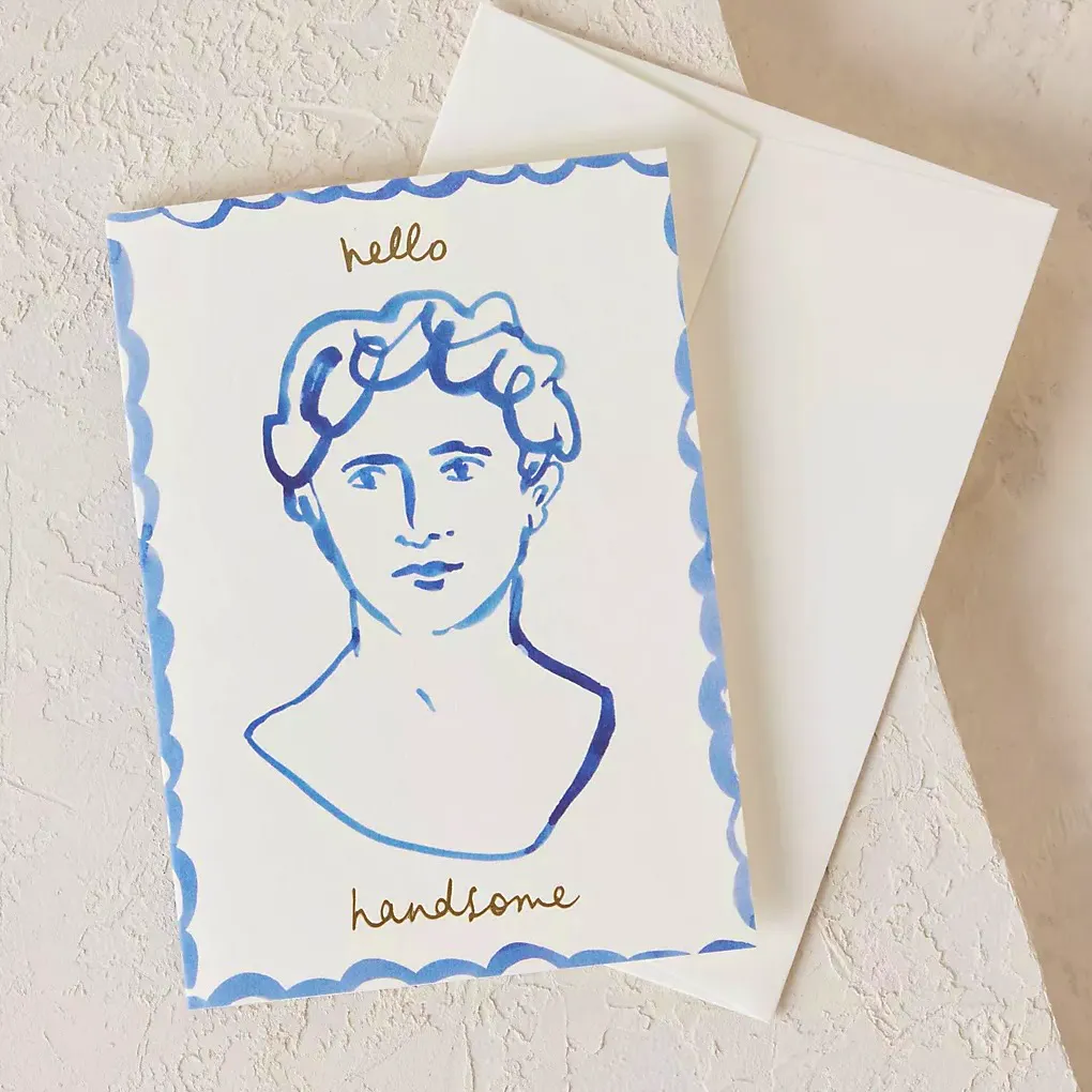 Anthropologie Wanderlust Renaissance Illustration Greetings Card, £4.50