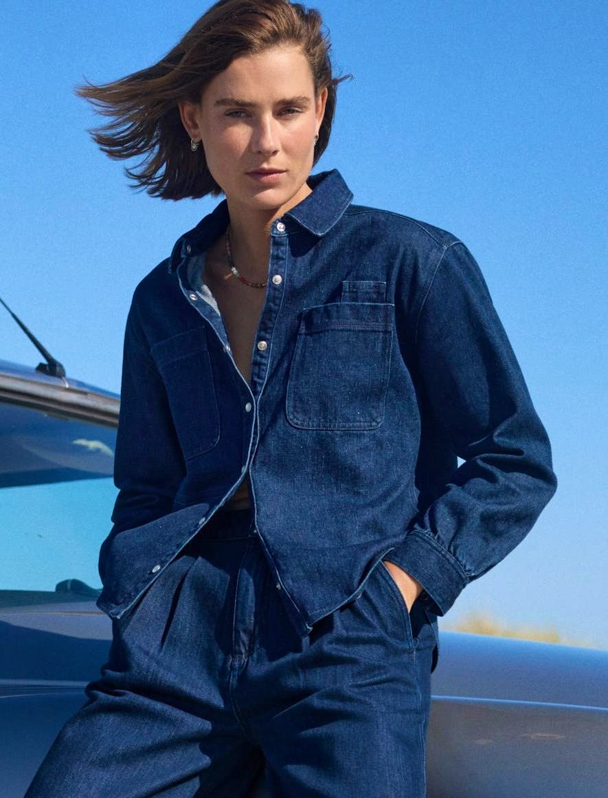 Wrap London Denim and Hemp Shirt, £129