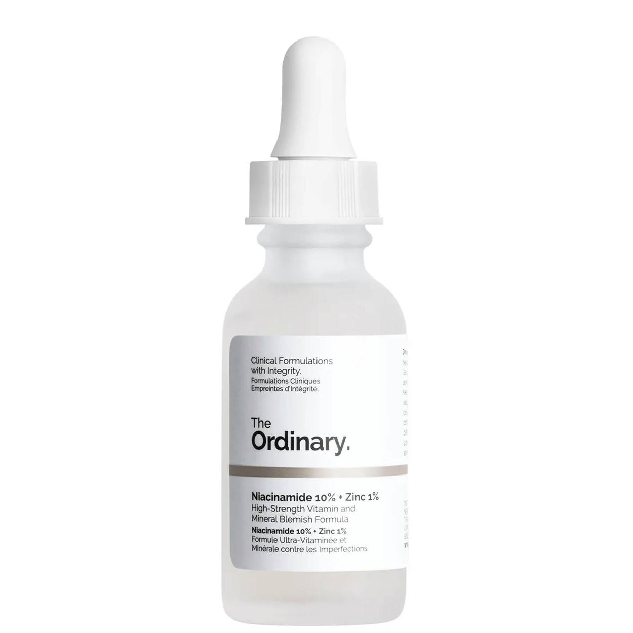 The Ordinary Niacinamide 10% + Zinc 1% Serum, £9