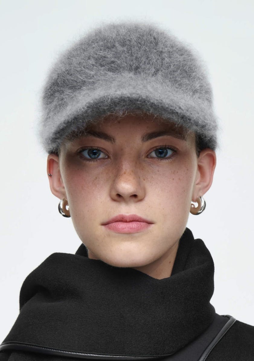 Cos Brushed-Cashmere Baseball Cap, £75