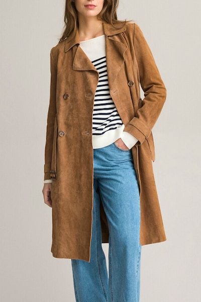 La Redoute Suede Trench Coat, £194.35