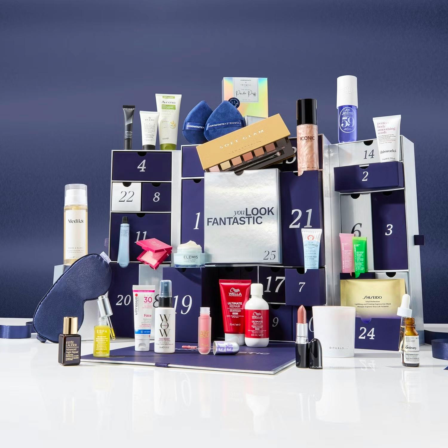Lookfantastic Iconic Beauty Advent Calendar, £100 – Worth £565