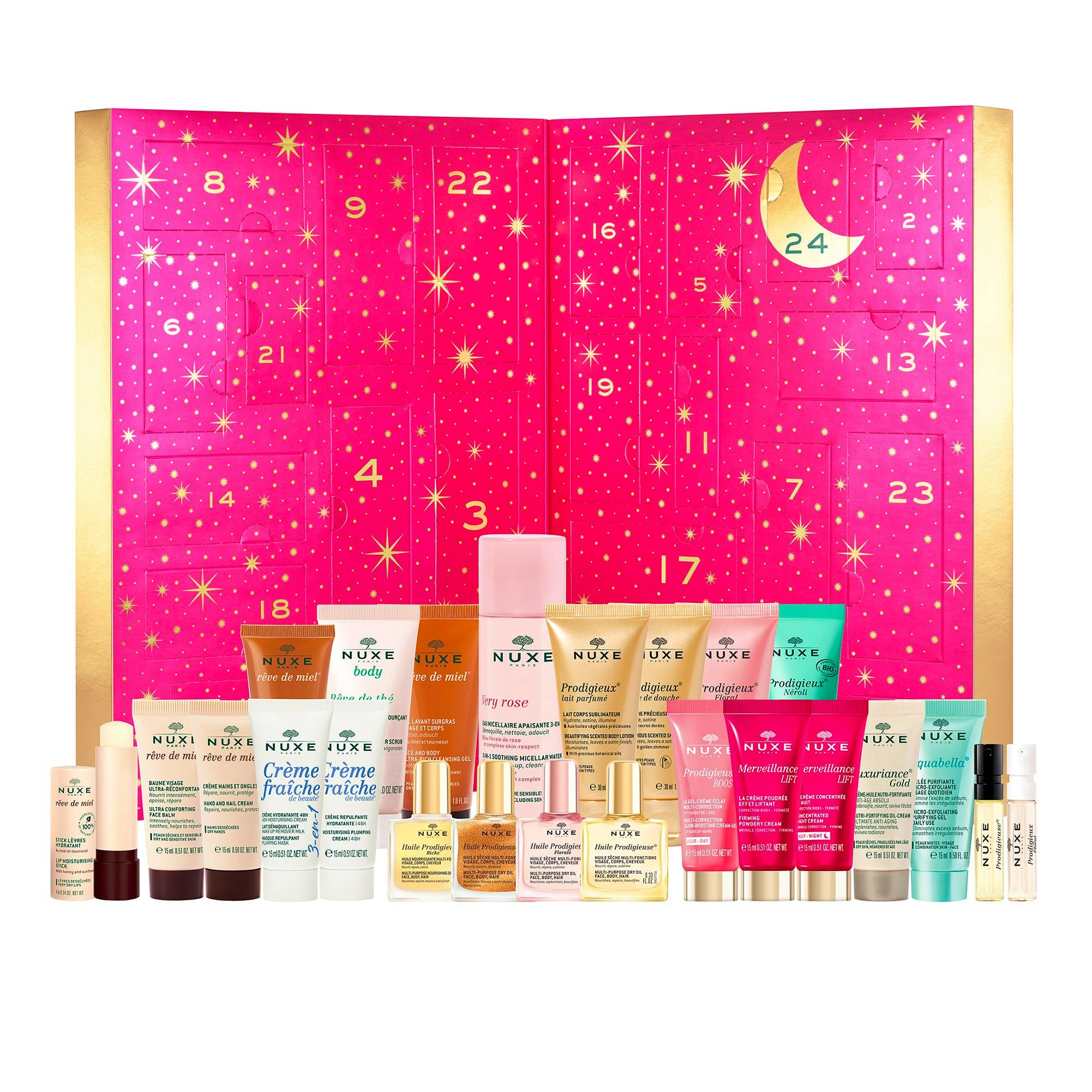 Nuxe 24 Delightful Surprises Advent Calendar, £82 - Worth £129