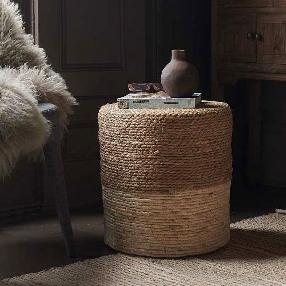 Abigail Ahern Hadlow Woven Rope Stool, £105