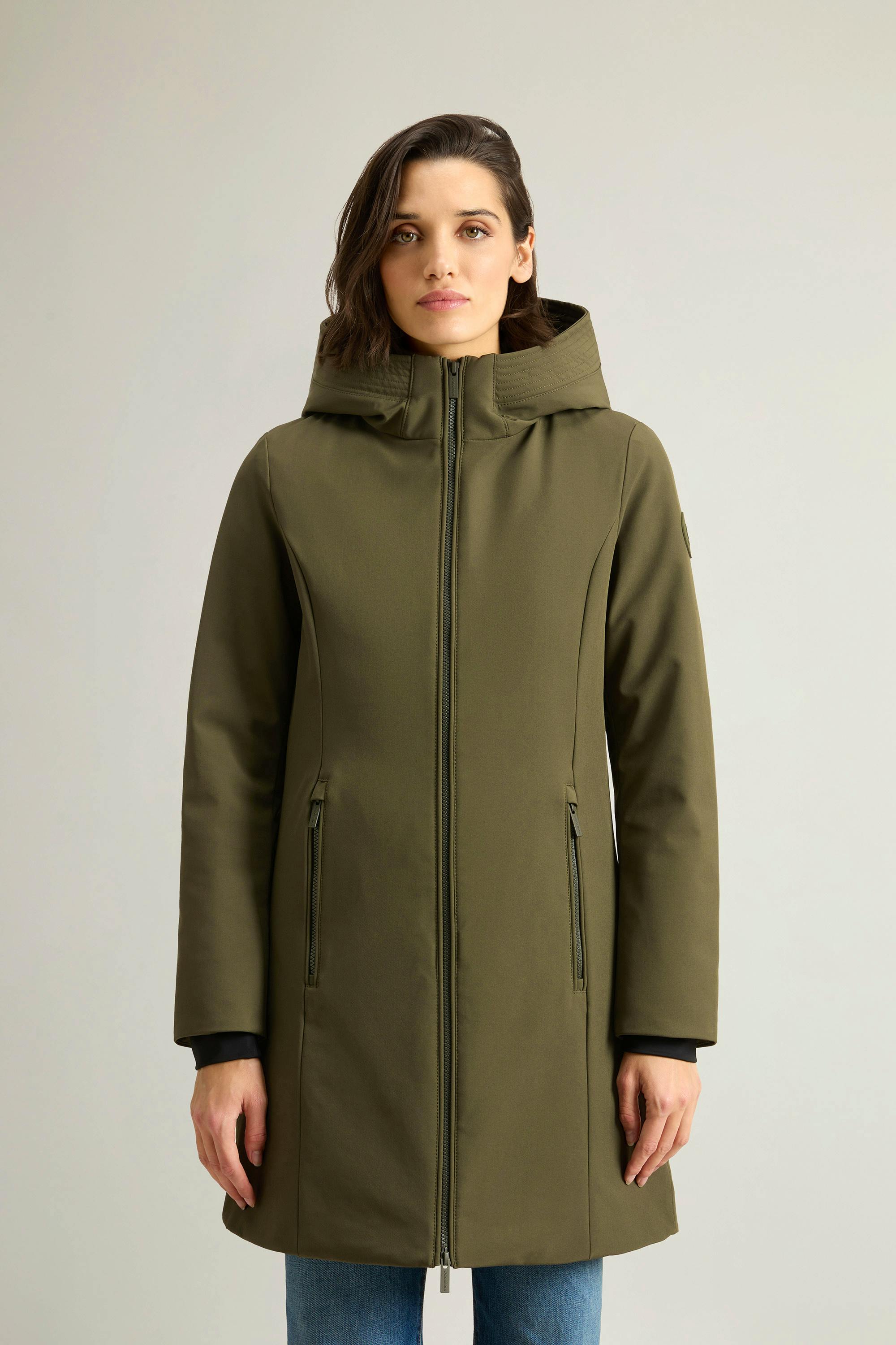 Woolwich Firth Parka in Tech Softshell, £585