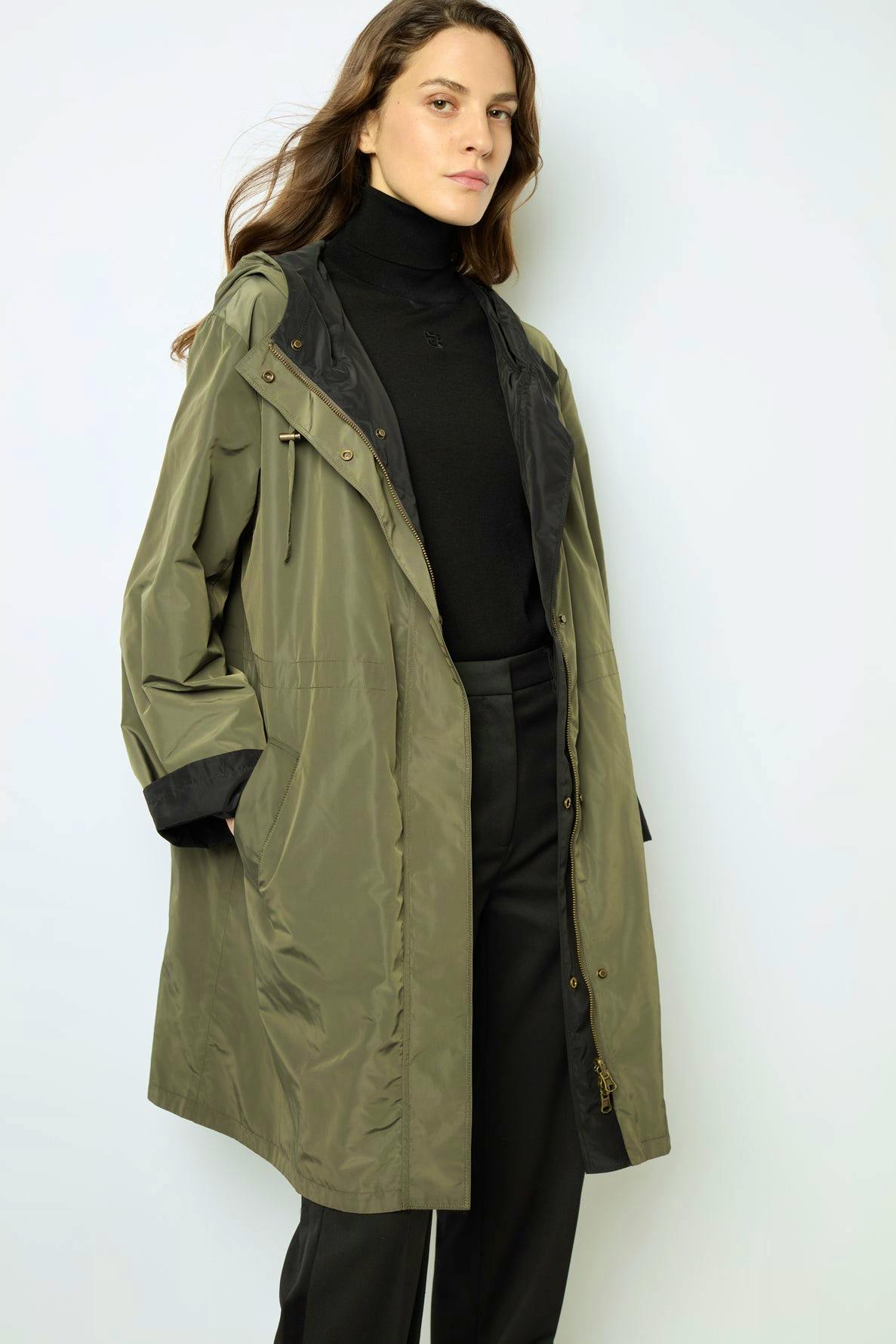 Gerard Darel Hooded Reversible Parka, £295