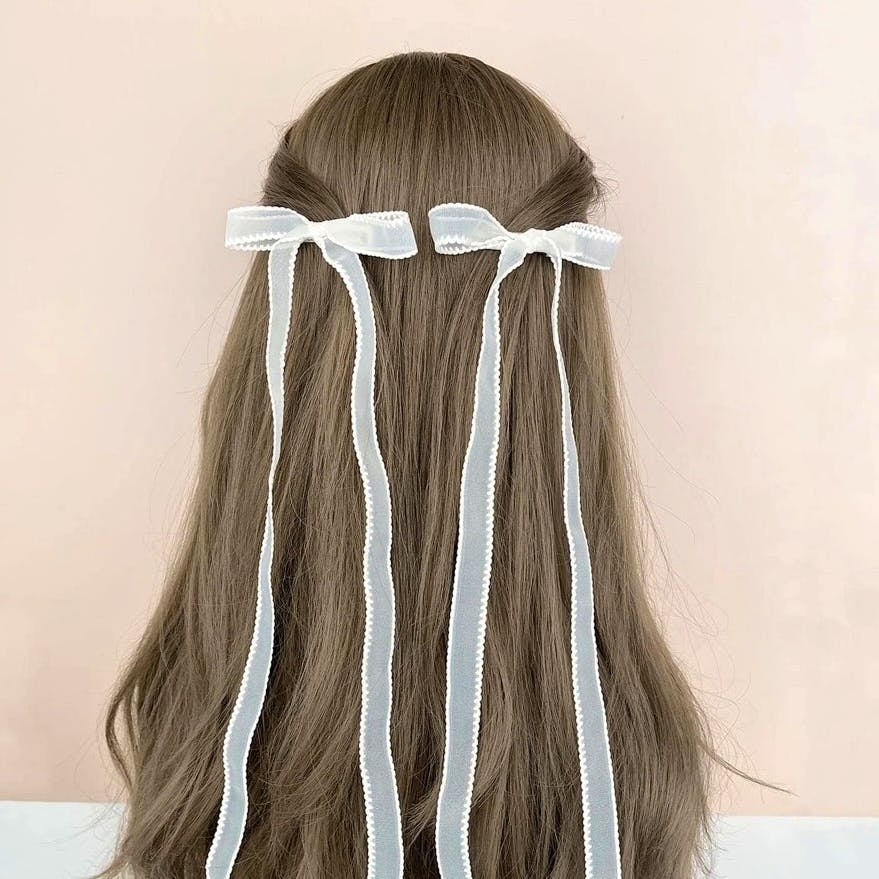 Shein Two Solid Bow Hair Clips, £1.25