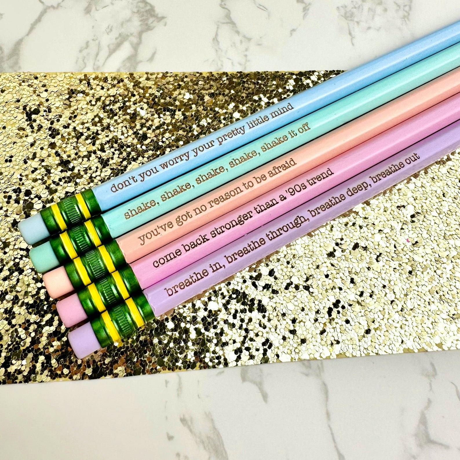 Etsy Taylor’s Custom Engraved Pencils, £12.39