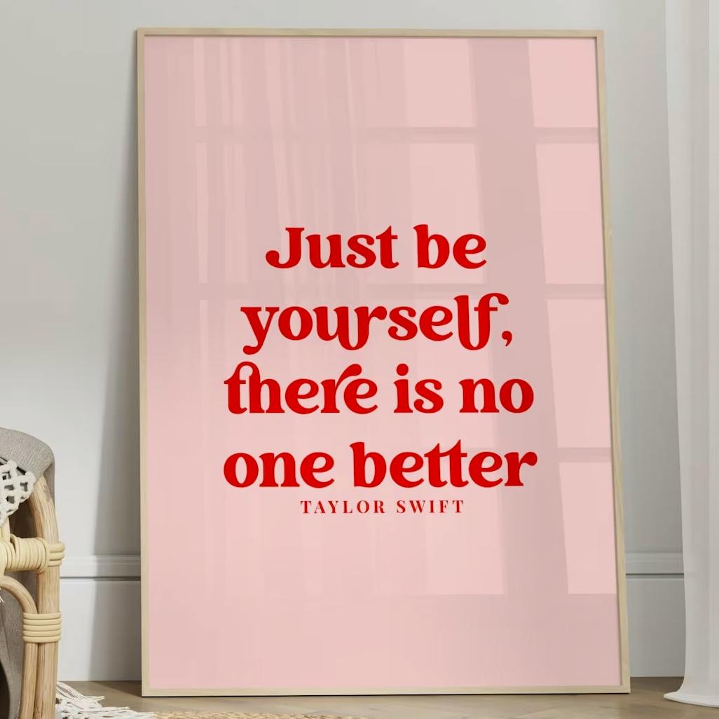 Etsy Taylor Swift Print, £4