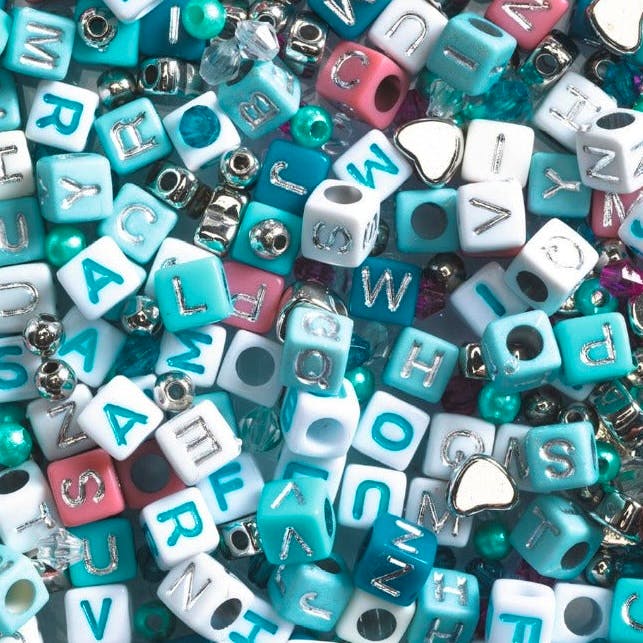 Crafts 4 Kids Djeco Alphabet Beads, £13.99
