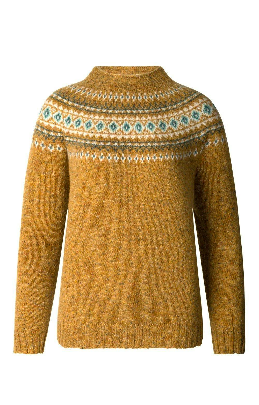 The House of Bruar - Ladies Lambswool Fairisle Crew Neck Jumper, £165 This crew neck jumper combines traditional Fair Isle patterns with the softness of lambswool. Its classic design ensures it remains a wardrobe staple.
