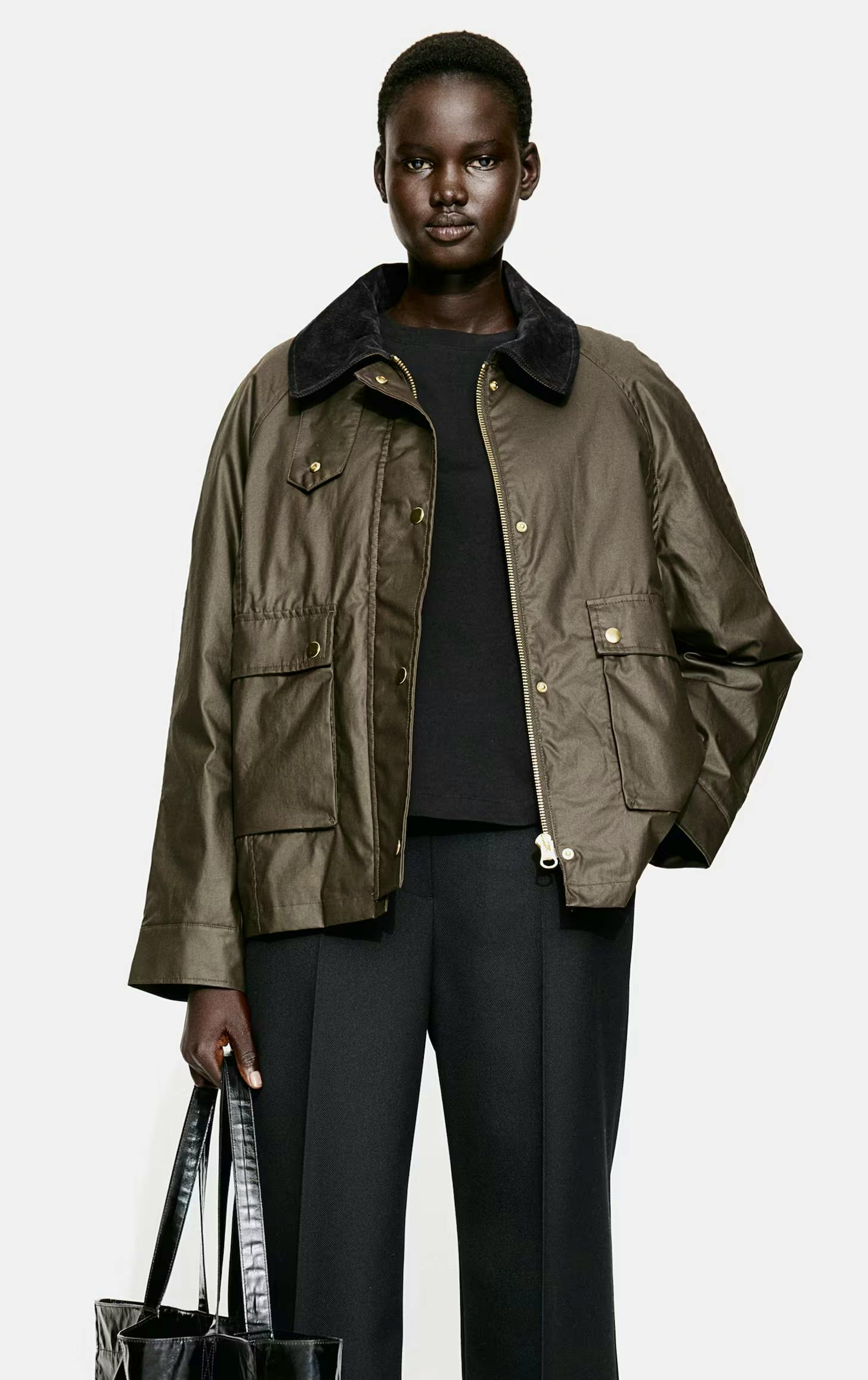 H&M Waxed Twill Jacket, £54.99