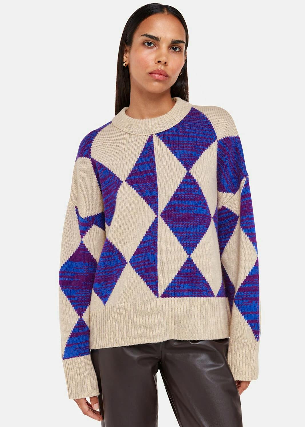 Whistles Diamond Knit, £95 (Was £149)