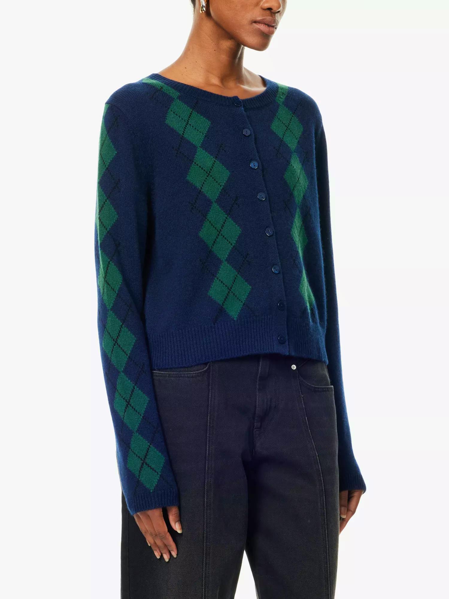 Reformation Clara Round-Neck Cashmere And Wool-Blend Cardigan, £250