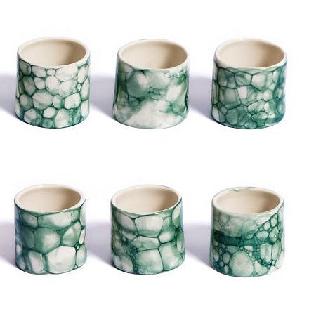 DB Ceramics Set Of Six Napkin Rings, £150