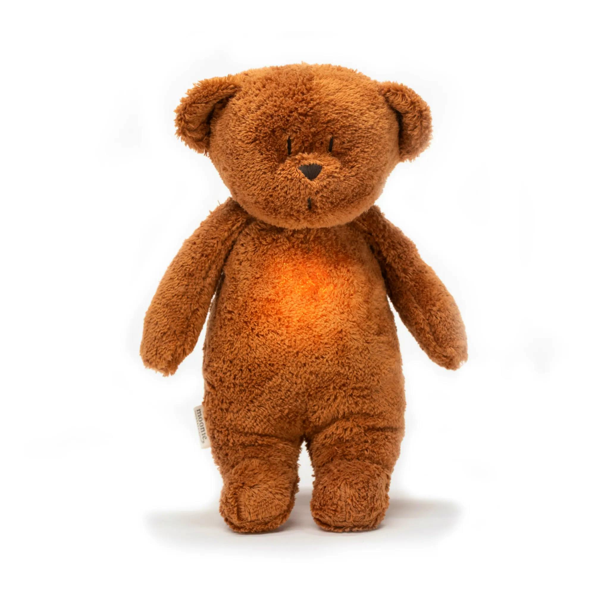 Moonie Teddy Bear musical nightlight | Caramel, £65