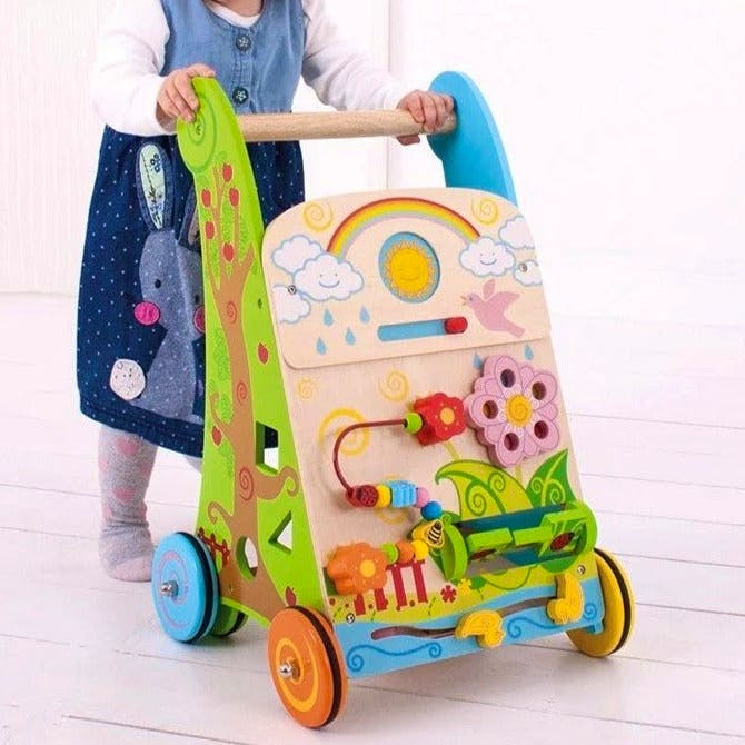 Bigjigs Wooden Flower Activity Baby Walker, £74.99