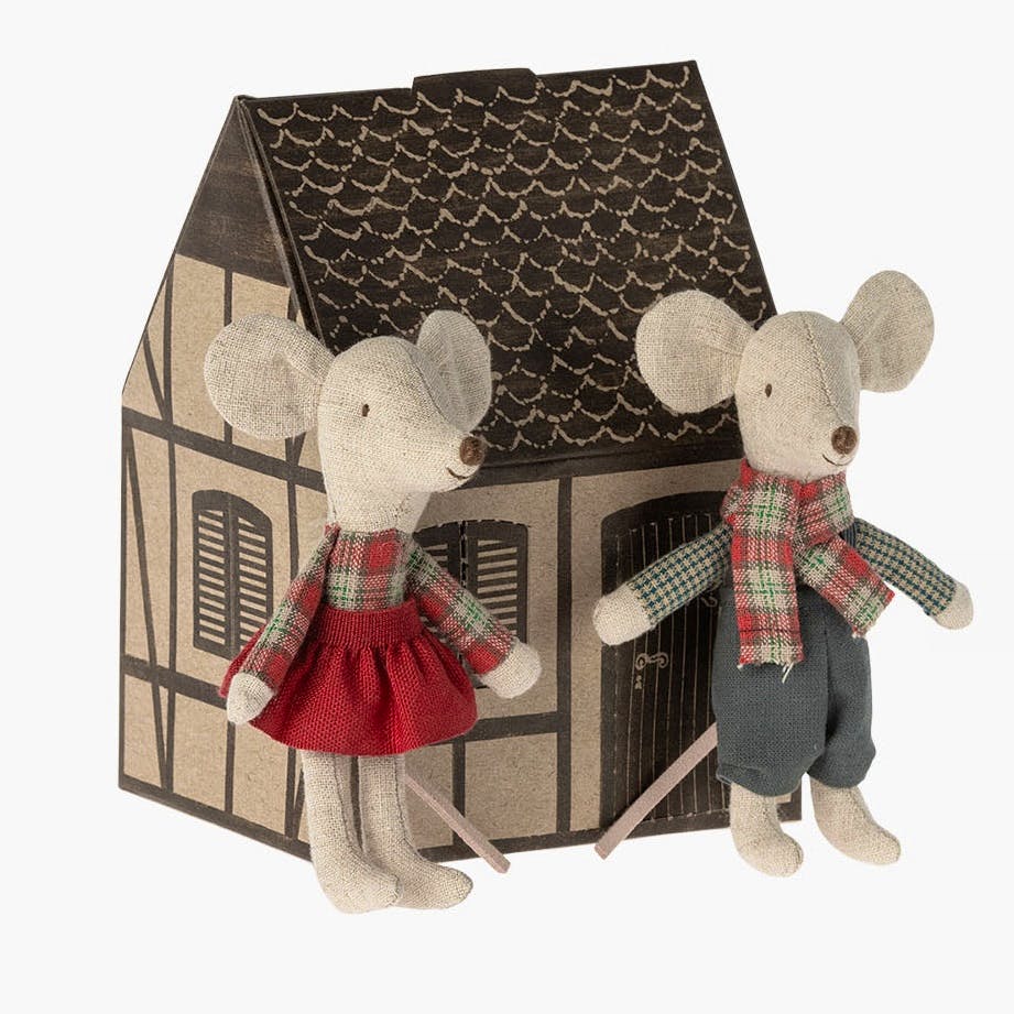 Maileg Winter Mice Twins, £30