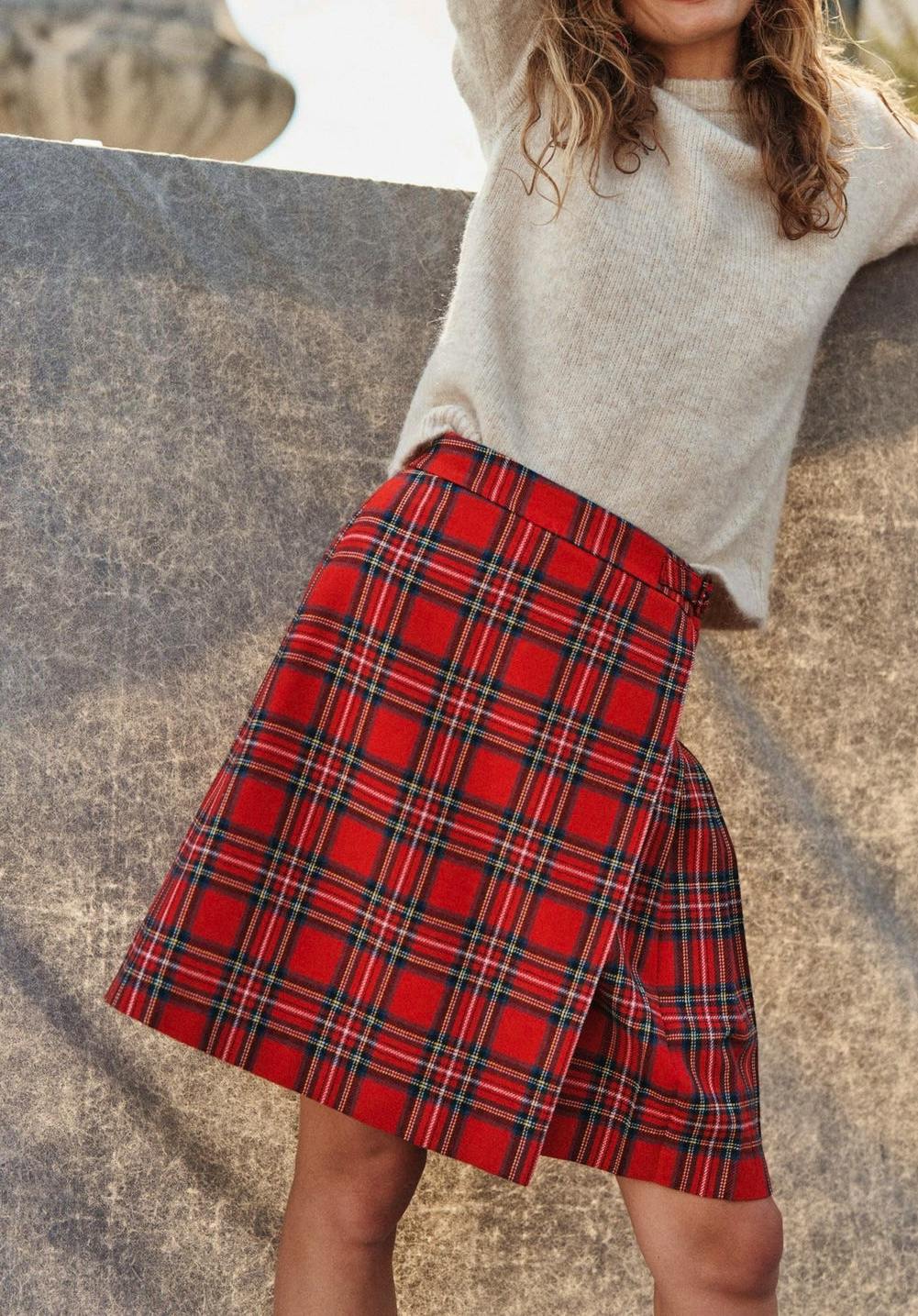 Boden Helen Buckled Kilt, £130