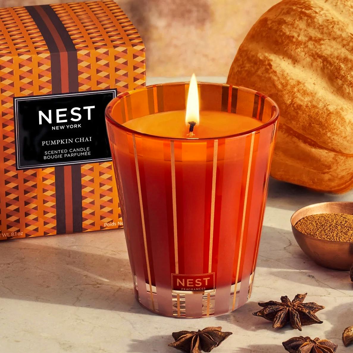 NEST Pumpkin Chai Candle, £45