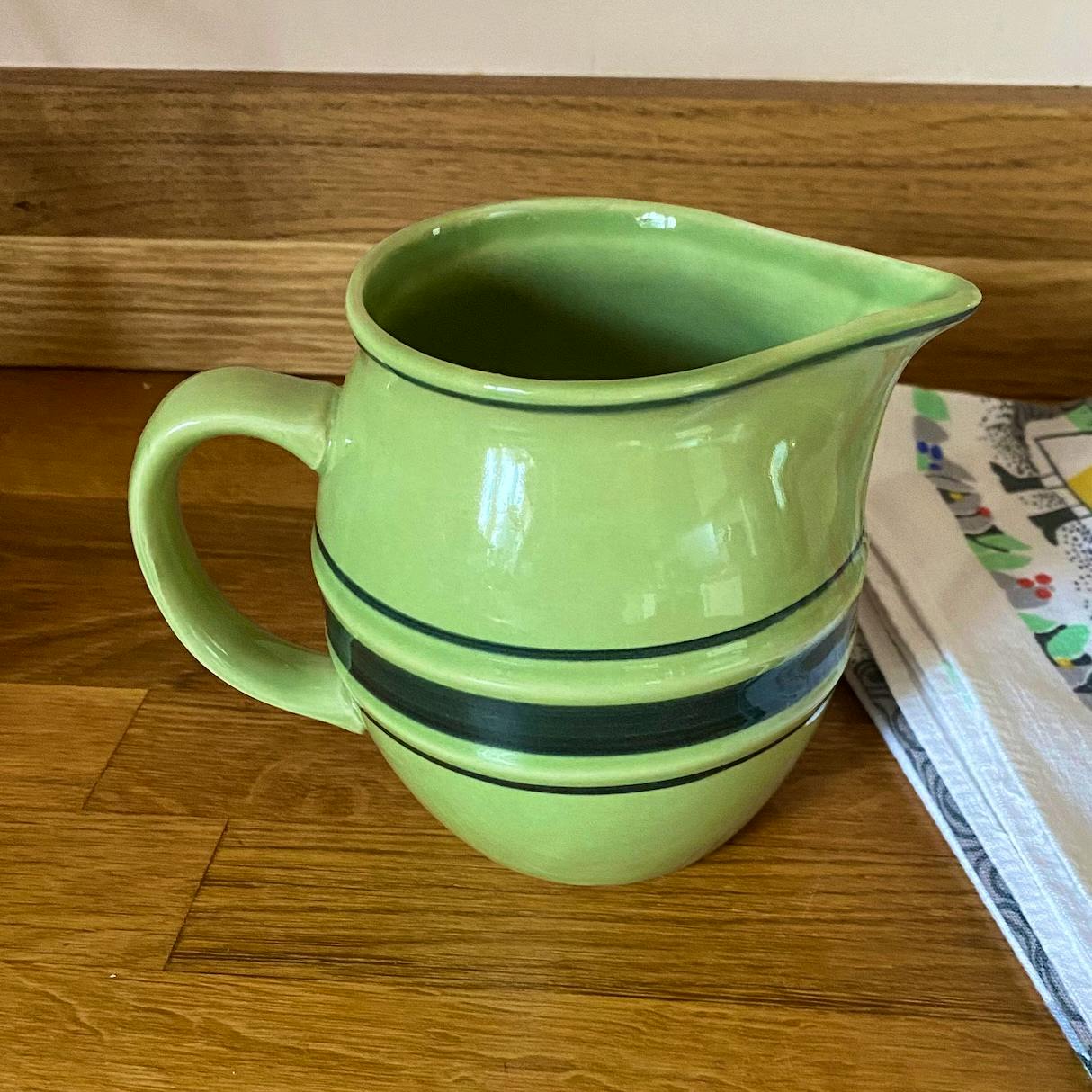 Etsy Vintage Green Jug, £9