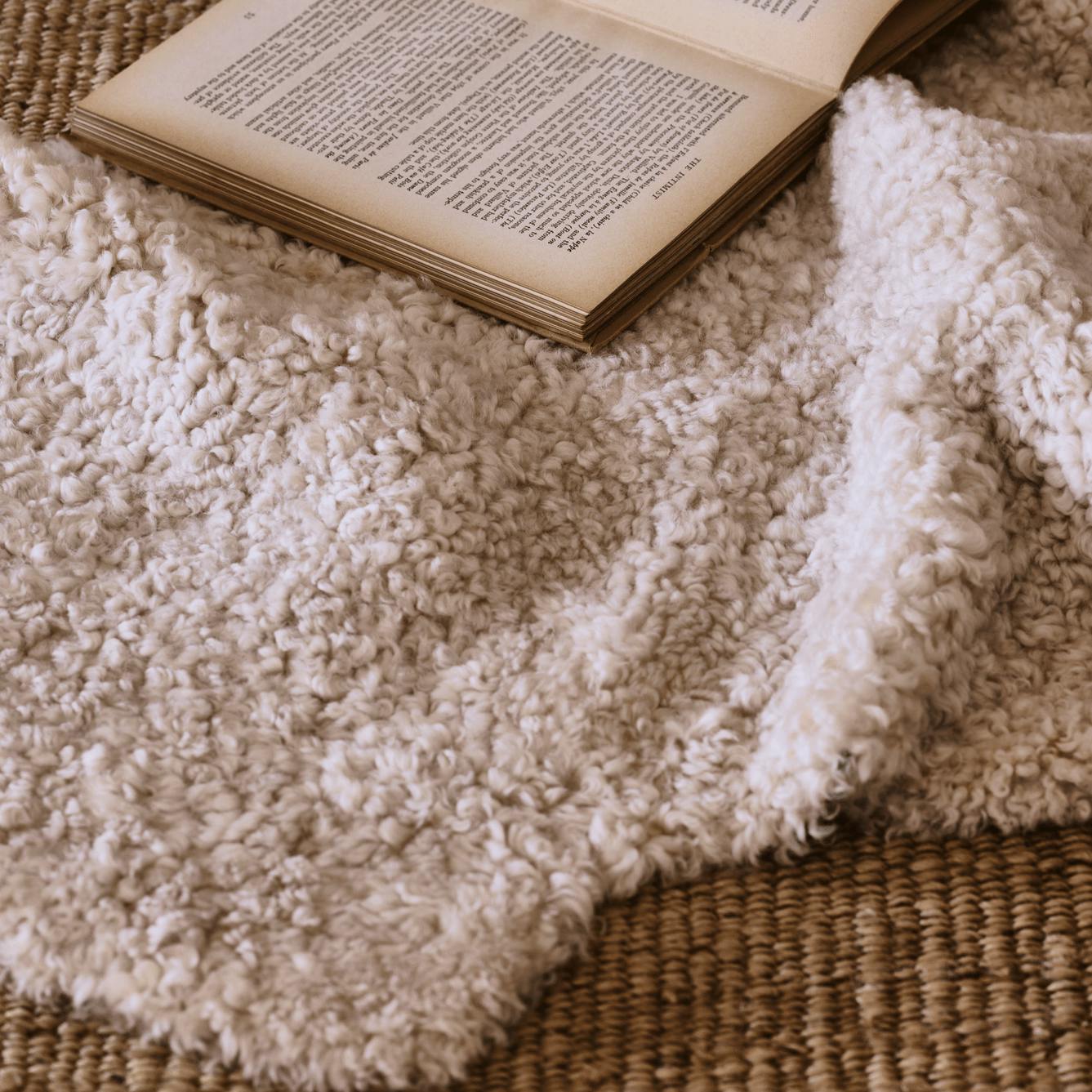 Neptune Tussock Sheepskin Single Rug, £160