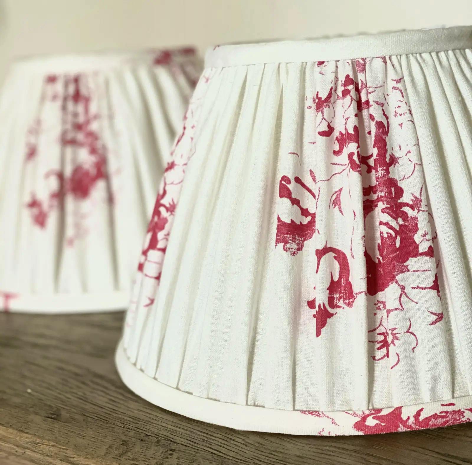 Sugar & Spice Furnishings Hatley Cerise Lampshade, £135