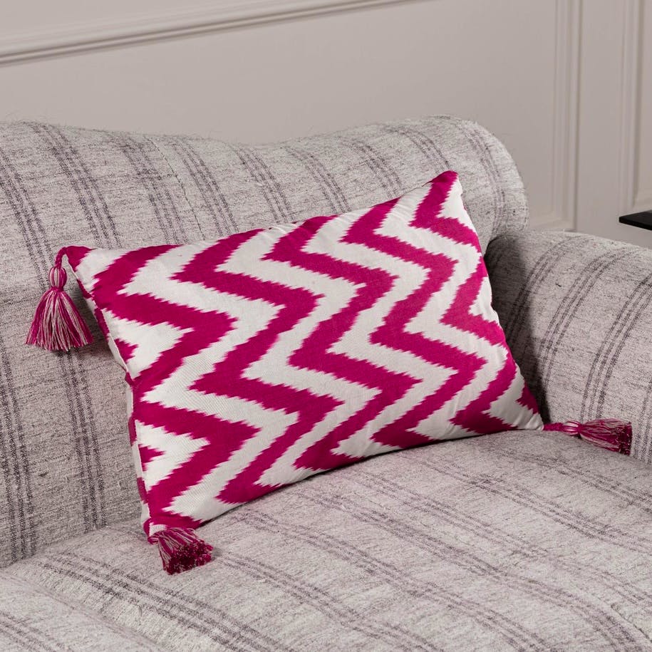 Robert Kime Kasan Ikat Cushion, £225