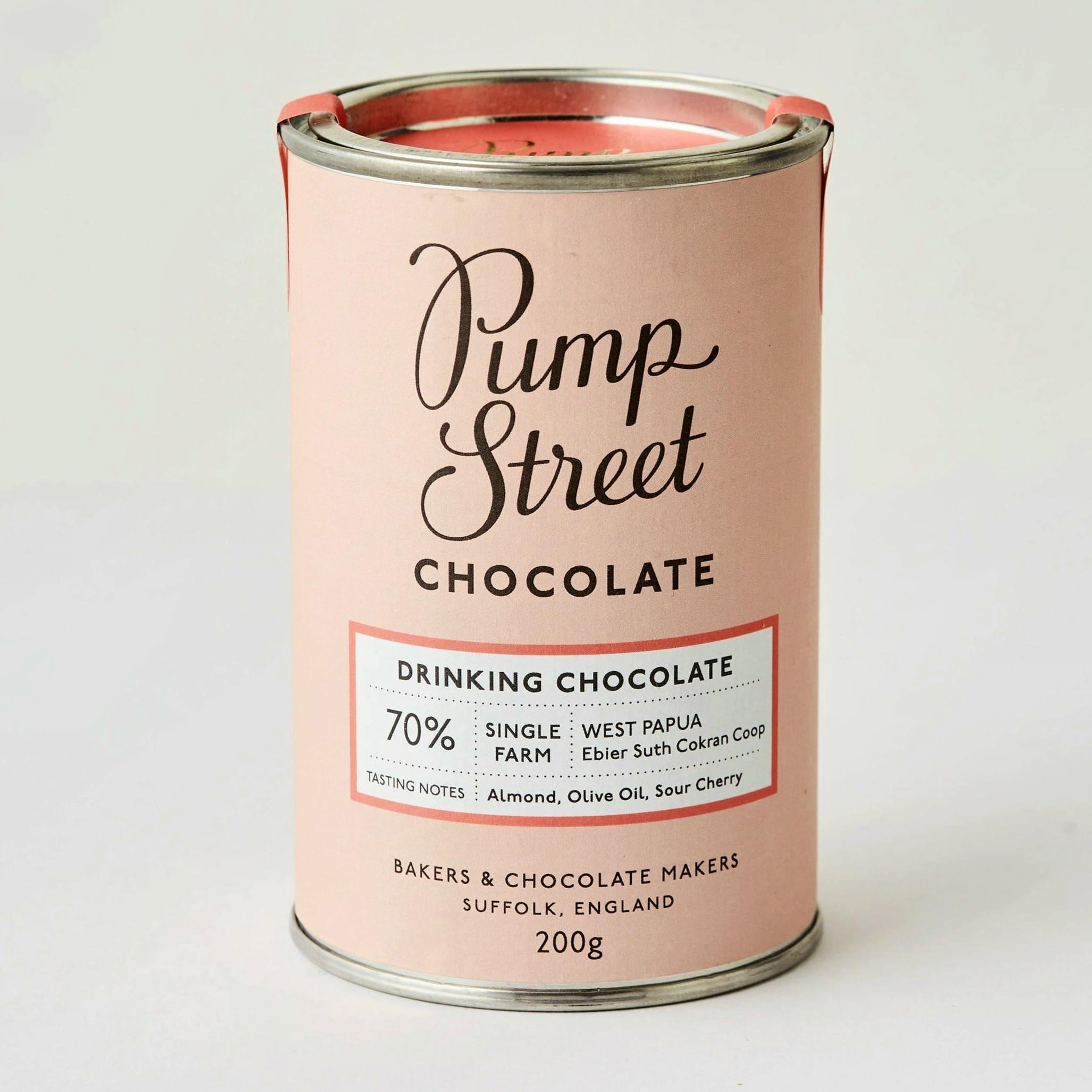 Pump Street Chocolate Drinking Chocolate – West Papua 70%, £14.95