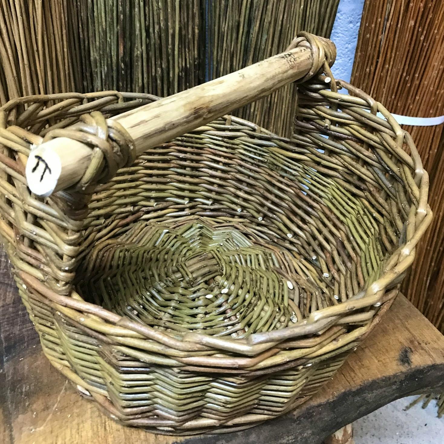Geoff Travers Rustic Asymmetric Basket, £64