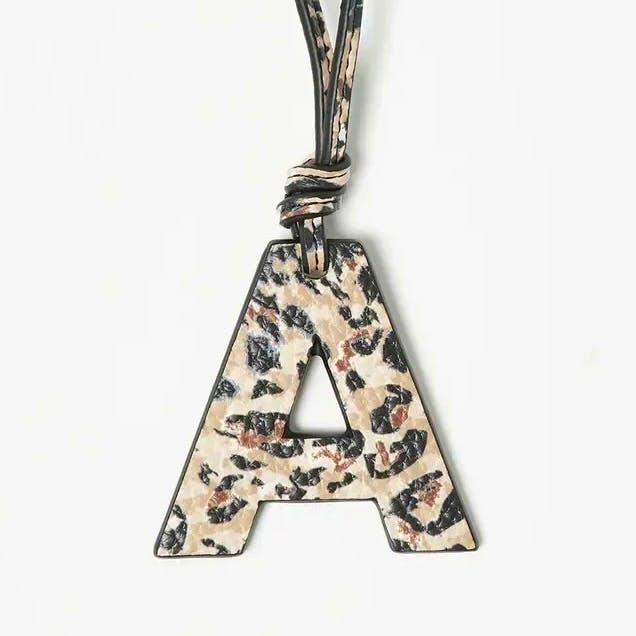 Oliver Bonas Letter Bag Charm, £3