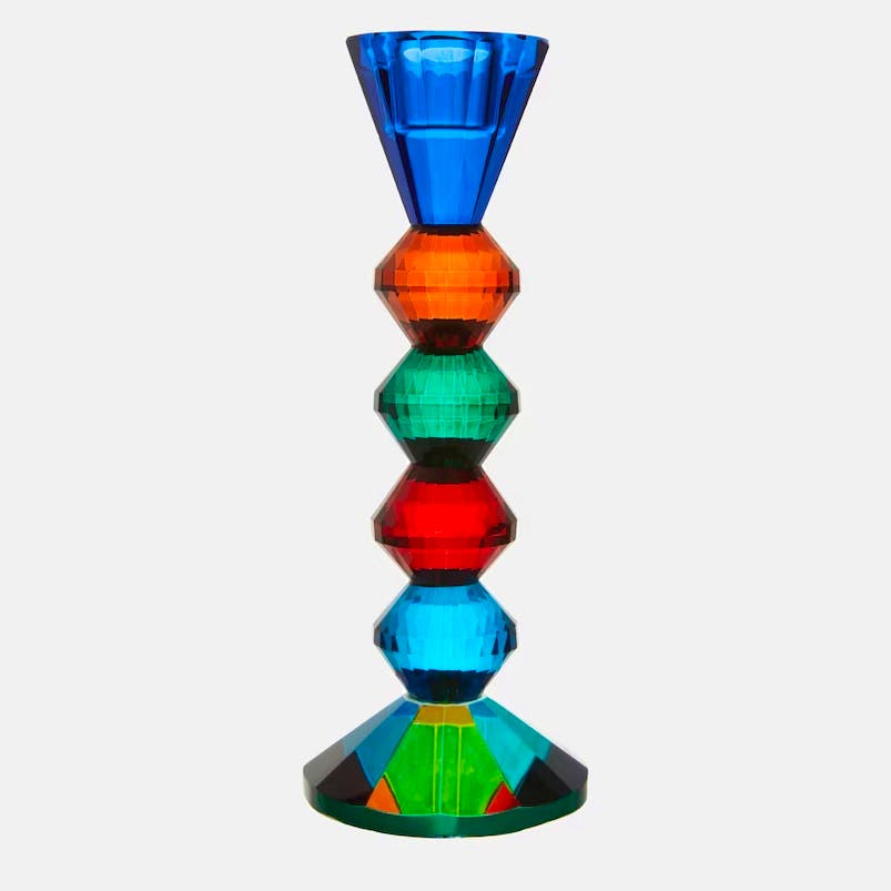 Les Ottomons Crystal Candlestick Holder, £180